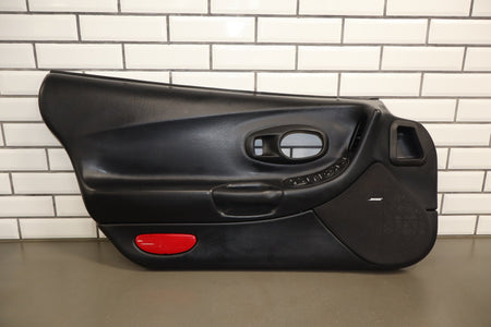 1997-2004 Chevrolet Corvette C5 Left Front Door Trim Panel Black