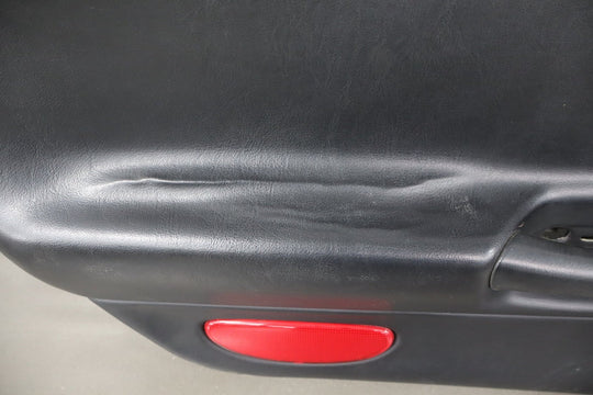 1997 - 2004 Chevrolet Corvette C5 Left Front Door Trim Panel Black