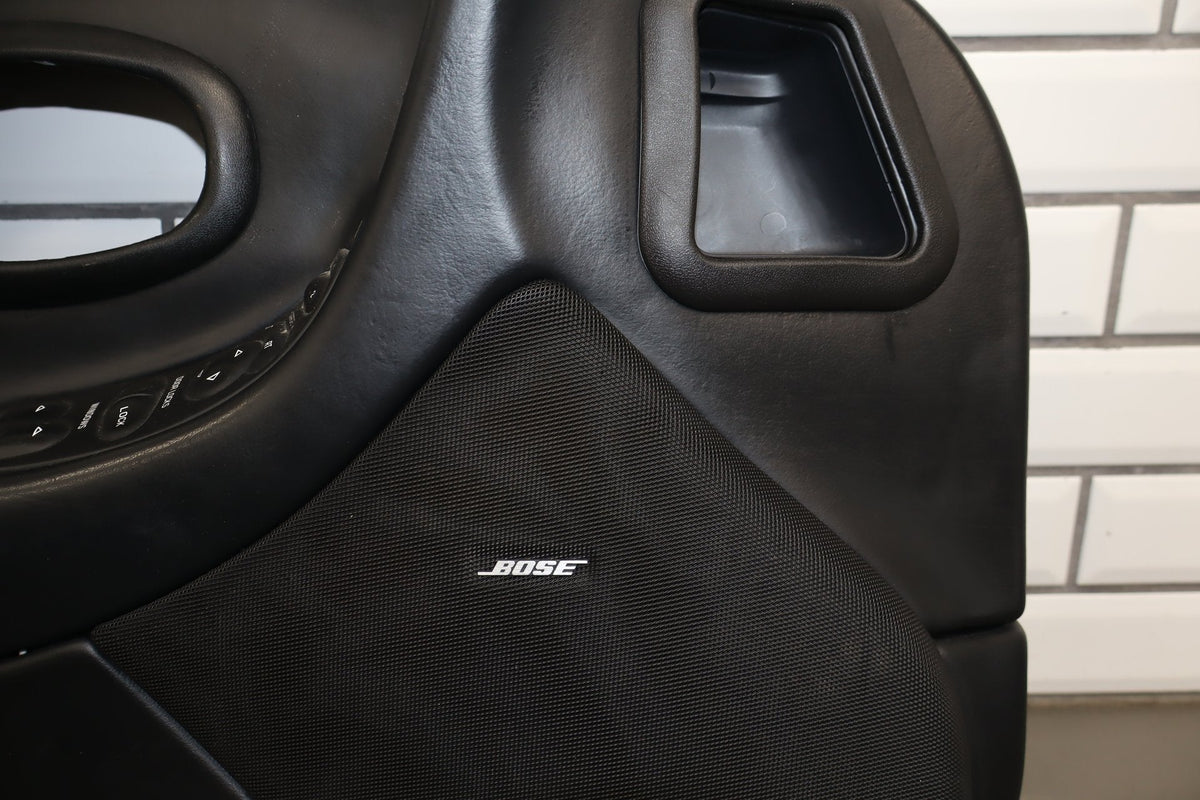 1997-2004 Chevrolet Corvette C5 Left Front Door Trim Panel Black