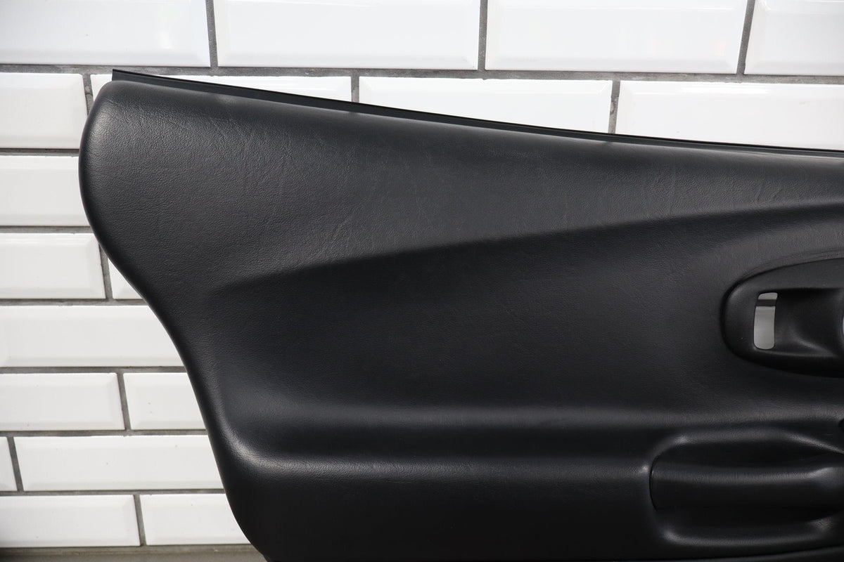 1997-2004 Chevrolet Corvette C5 Left Front Door Trim Panel Black