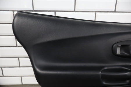 1997-2004 Chevrolet Corvette C5 Left Front Door Trim Panel Black