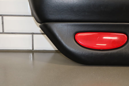 1997-2004 Chevrolet Corvette C5 Left Front Door Trim Panel Black