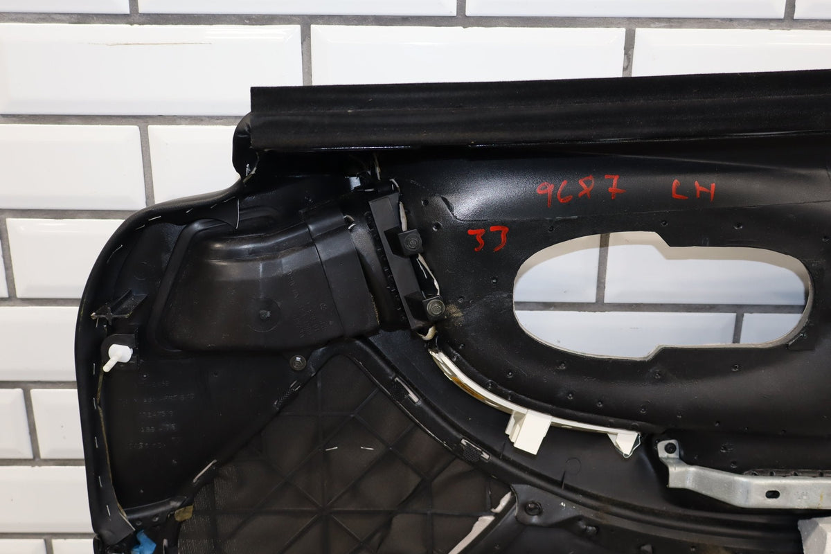1997-2004 Chevrolet Corvette C5 Left Front Door Trim Panel Black