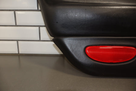 1997-2004 Chevrolet Corvette C5 Left Front Door Trim Panel Black