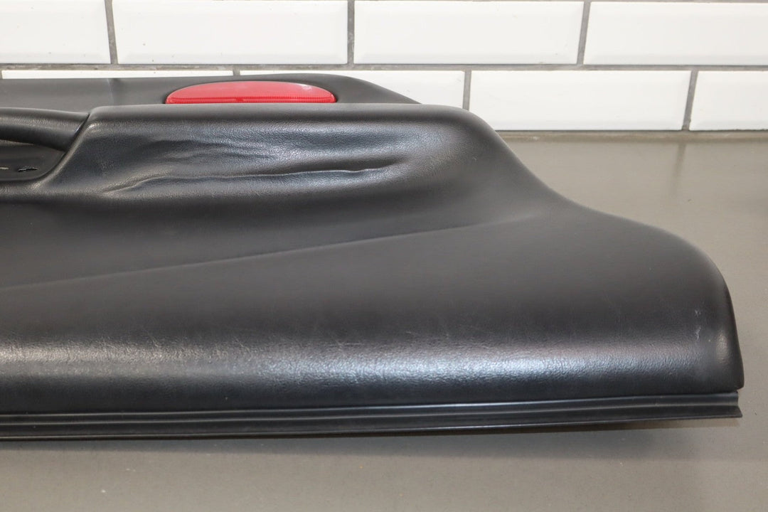 1997 - 2004 Chevrolet Corvette C5 Left Front Door Trim Panel Black