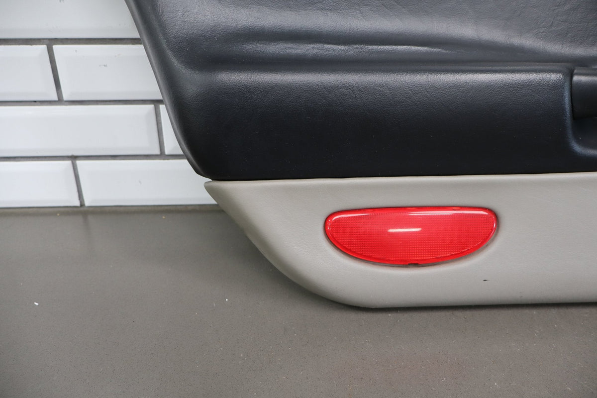 1997-2004 Chevrolet Corvette C5 Left Front Door Trim Panel Light Grey