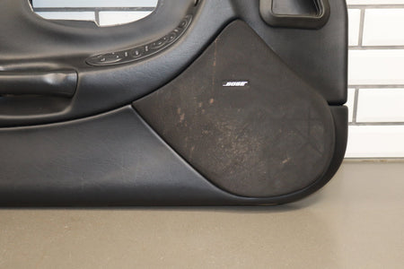 1997-2004 Chevrolet Corvette C5 LH Door Panel Black 193 W/ Switch
