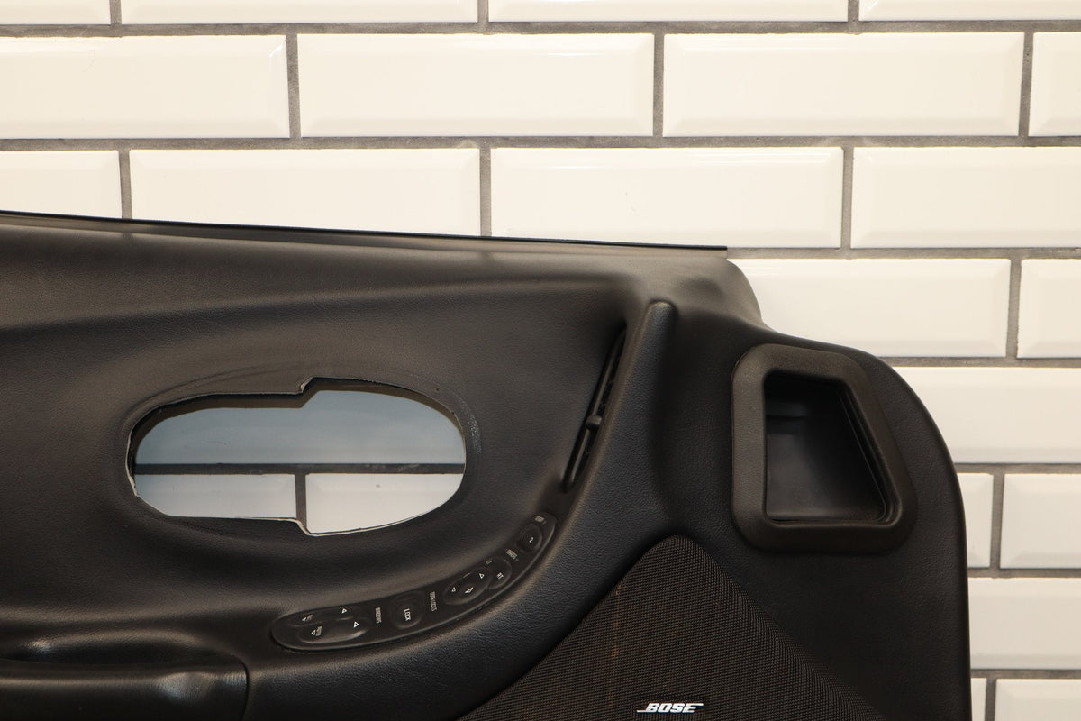 1997-2004 Chevrolet Corvette C5 LH Door Panel Black 193 W/ Switch