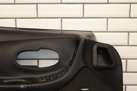1997-2004 Chevrolet Corvette C5 LH Door Panel Black 193 W/ Switch