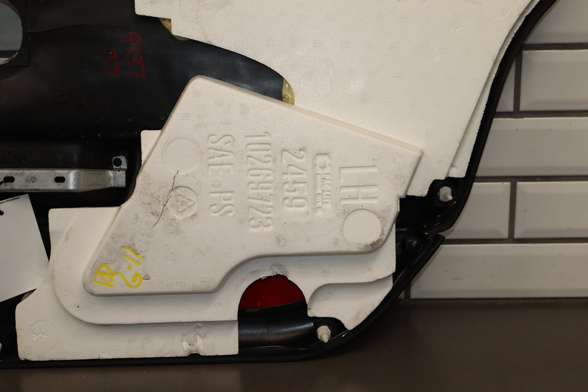 1997-2004 Chevrolet Corvette C5 LH Door Panel Black 193 W/ Switch