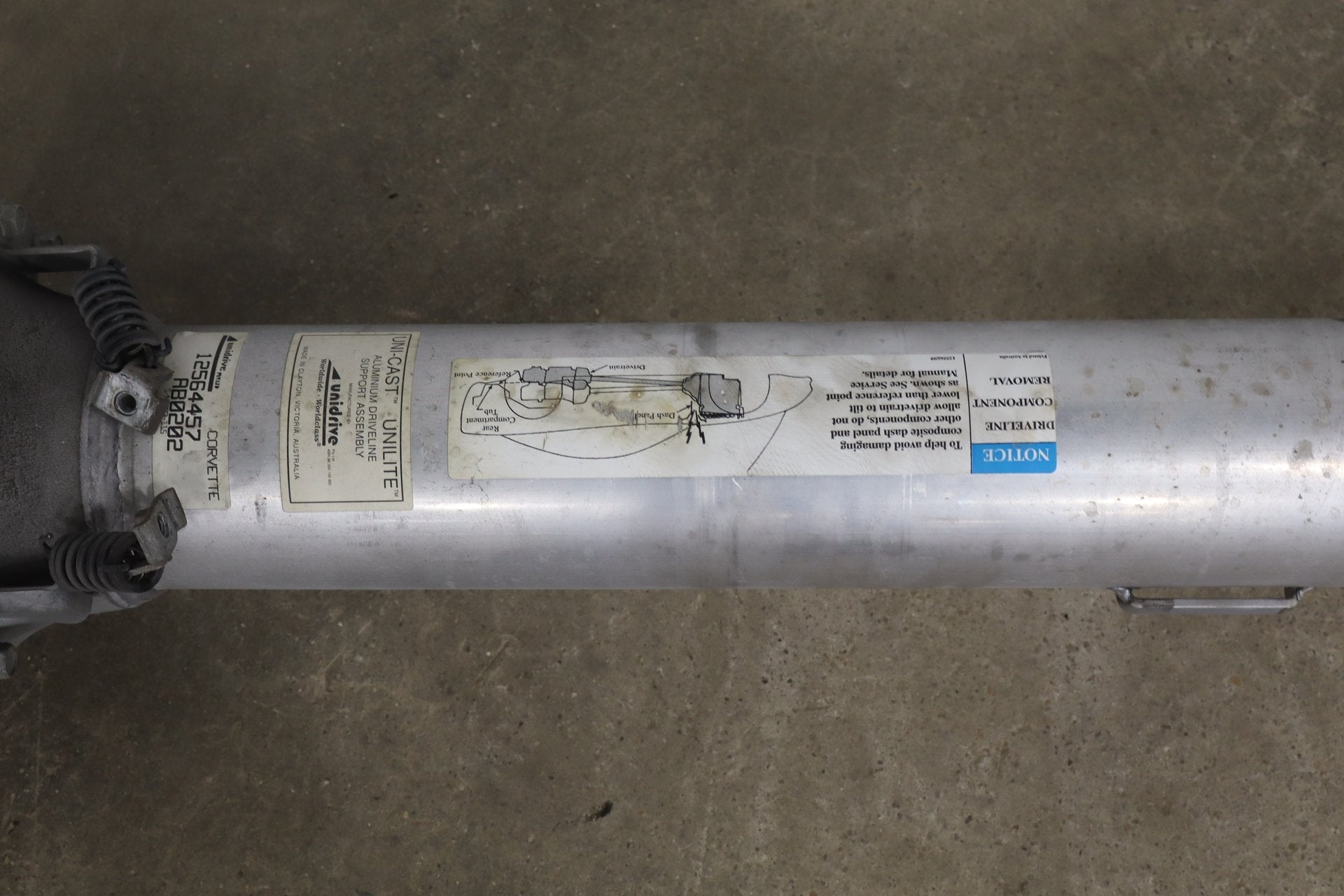 1997-2004 Chevrolet Corvette C5 Manual Transmission Rear Drive Shaft