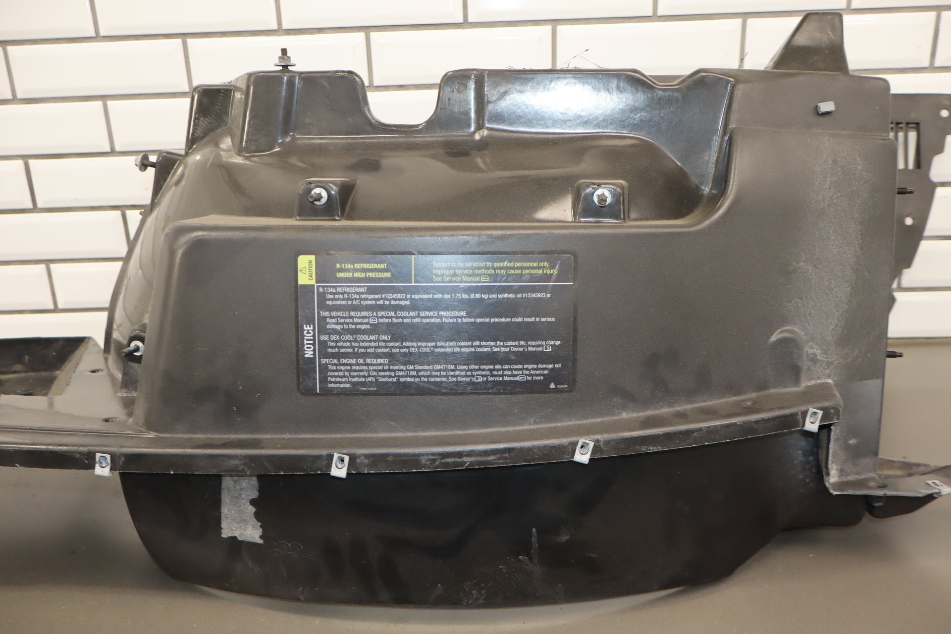 1997-2004 Chevrolet Corvette C5- Passenger Right Wheelhouse Panel