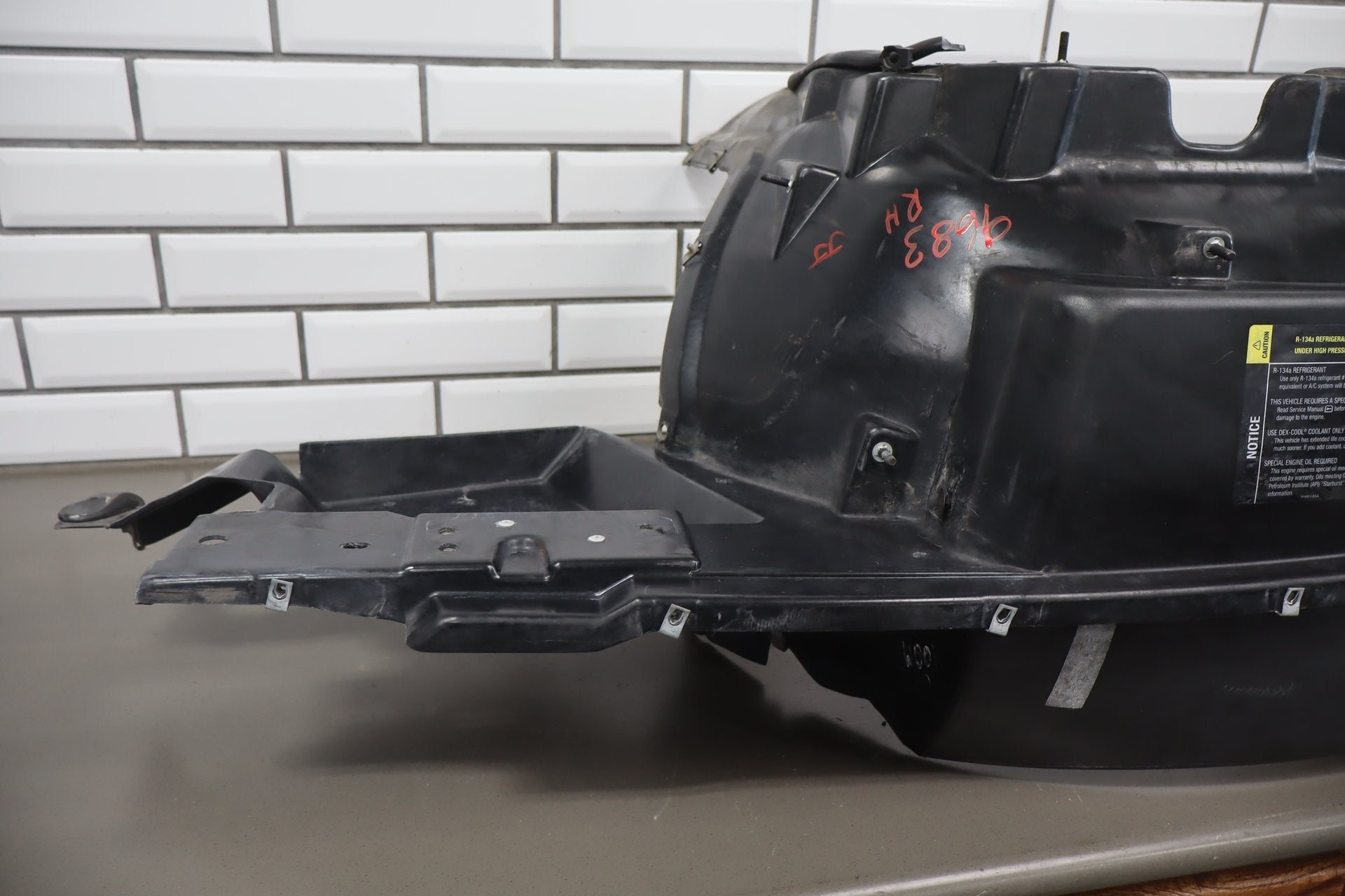 1997-2004 Chevrolet Corvette C5- Passenger Right Wheelhouse Panel