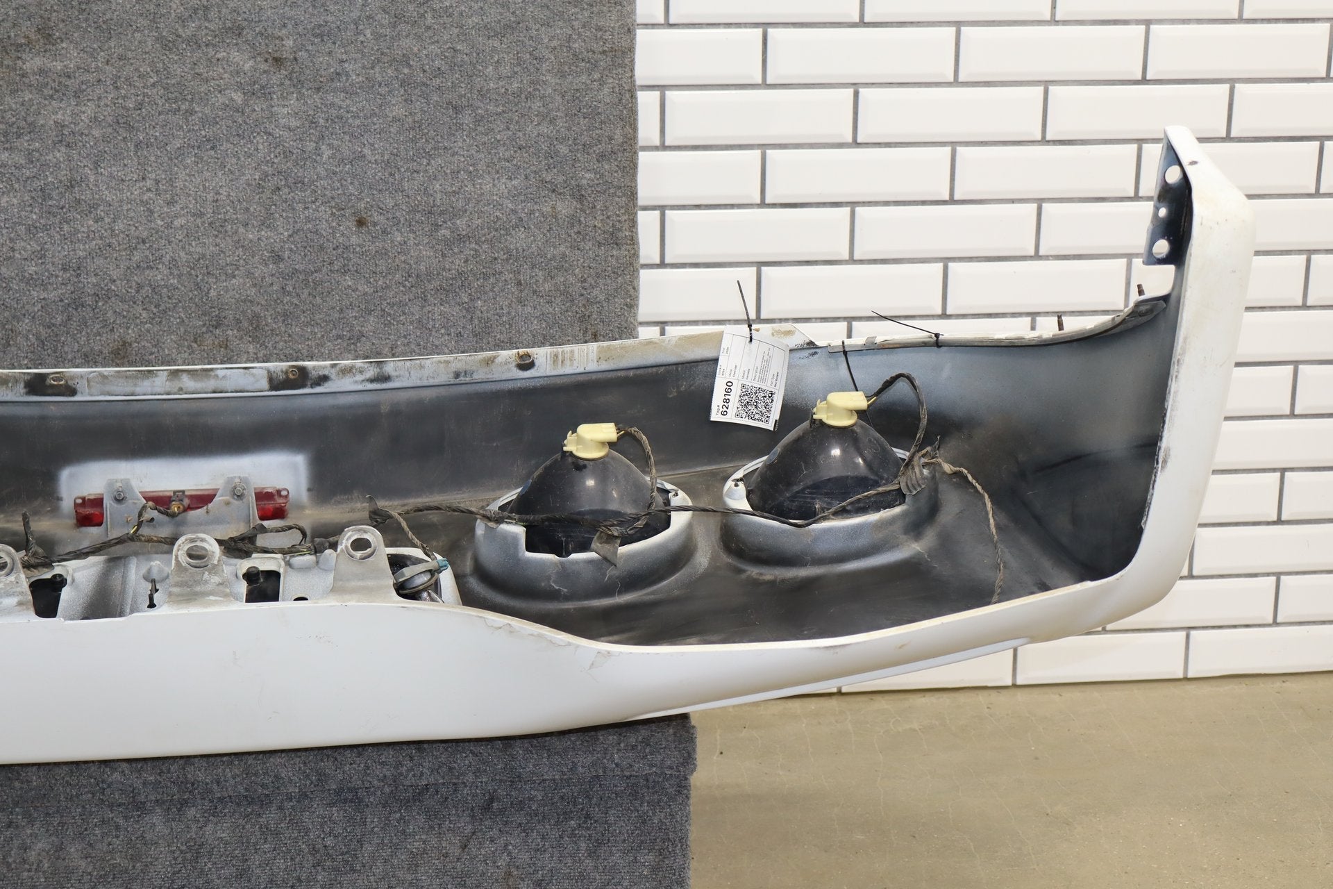 1997-2004 Chevrolet Corvette C5 Rear Bumper Artic White 10