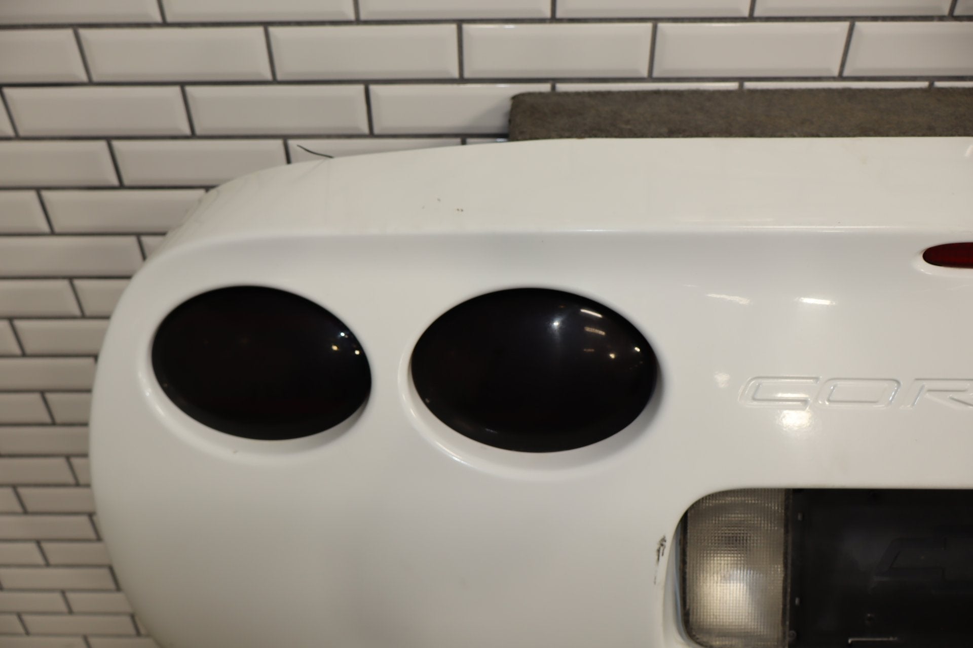 1997-2004 Chevrolet Corvette C5 Rear Bumper Artic White 10