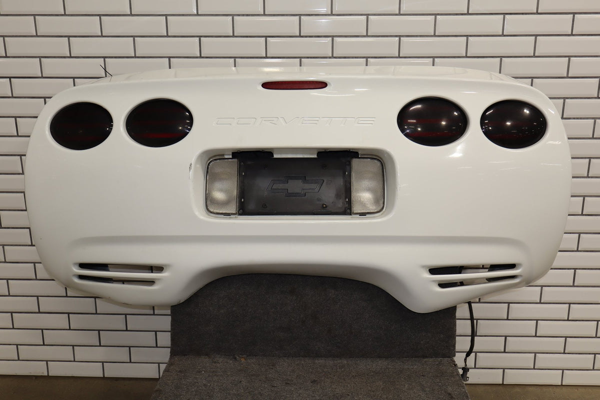 1997-2004 Chevrolet Corvette C5 Rear Bumper Artic White 10