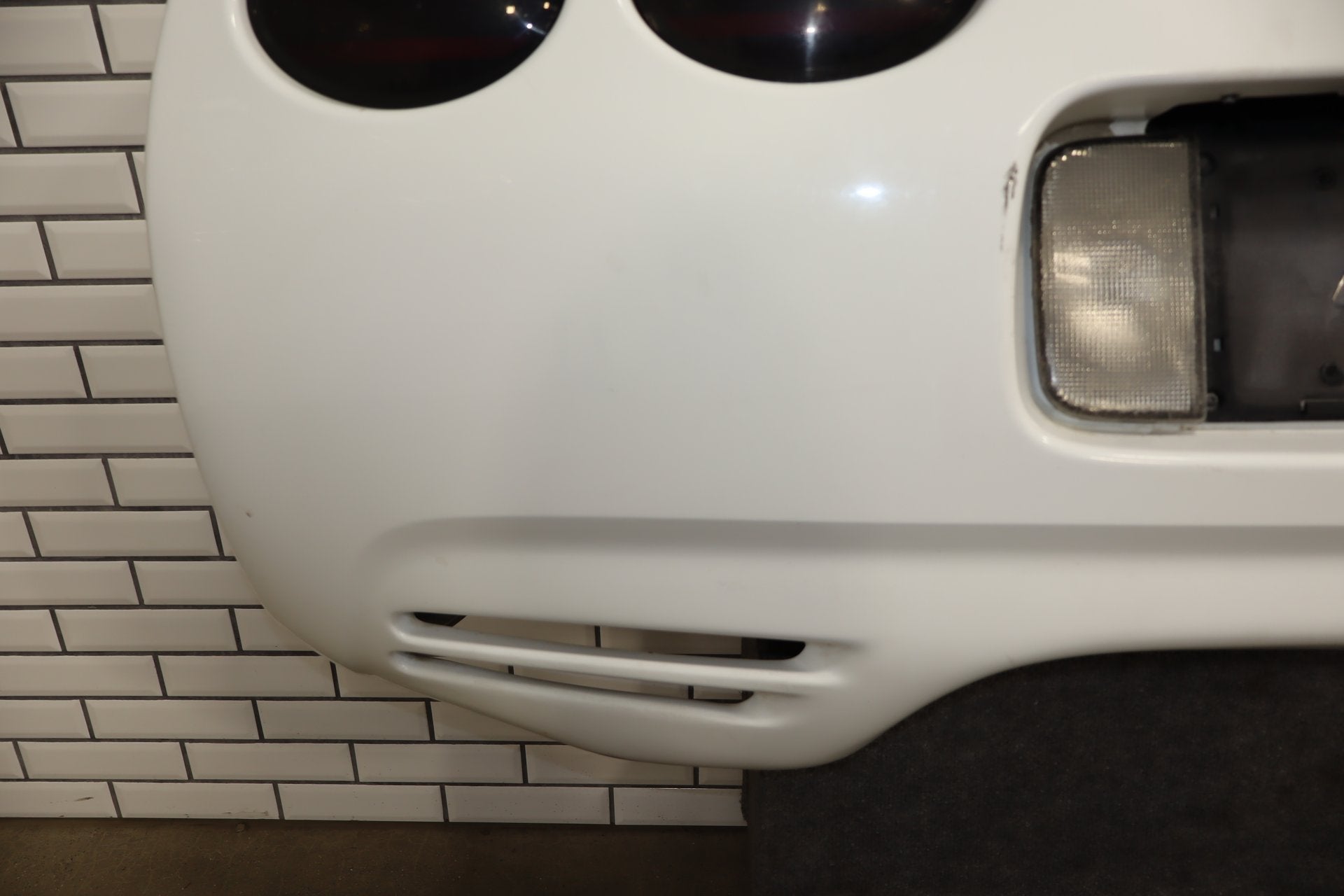 1997-2004 Chevrolet Corvette C5 Rear Bumper Artic White 10