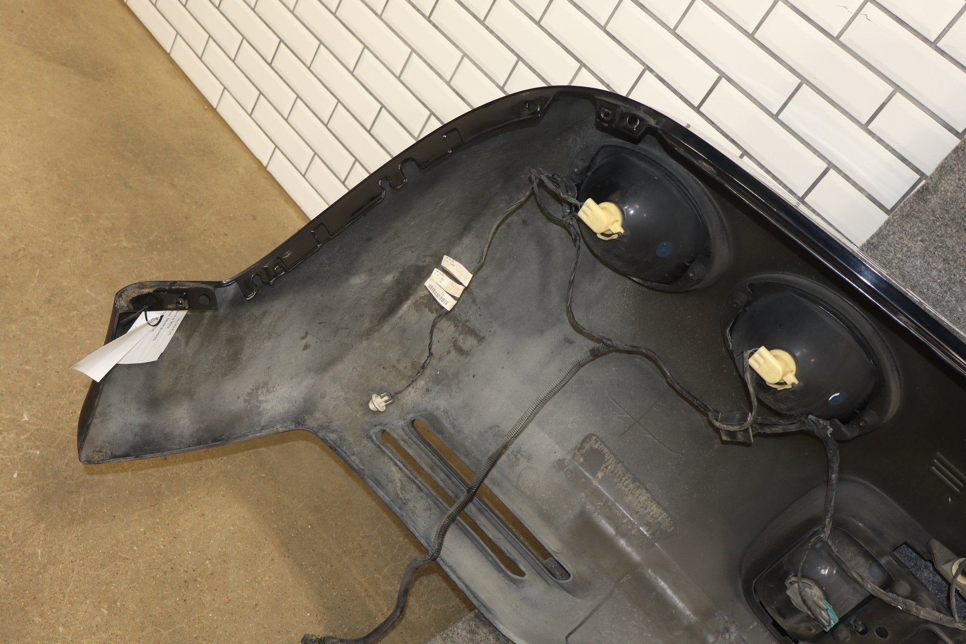 1997-2004 Chevrolet Corvette C5 Rear Bumper Black 41