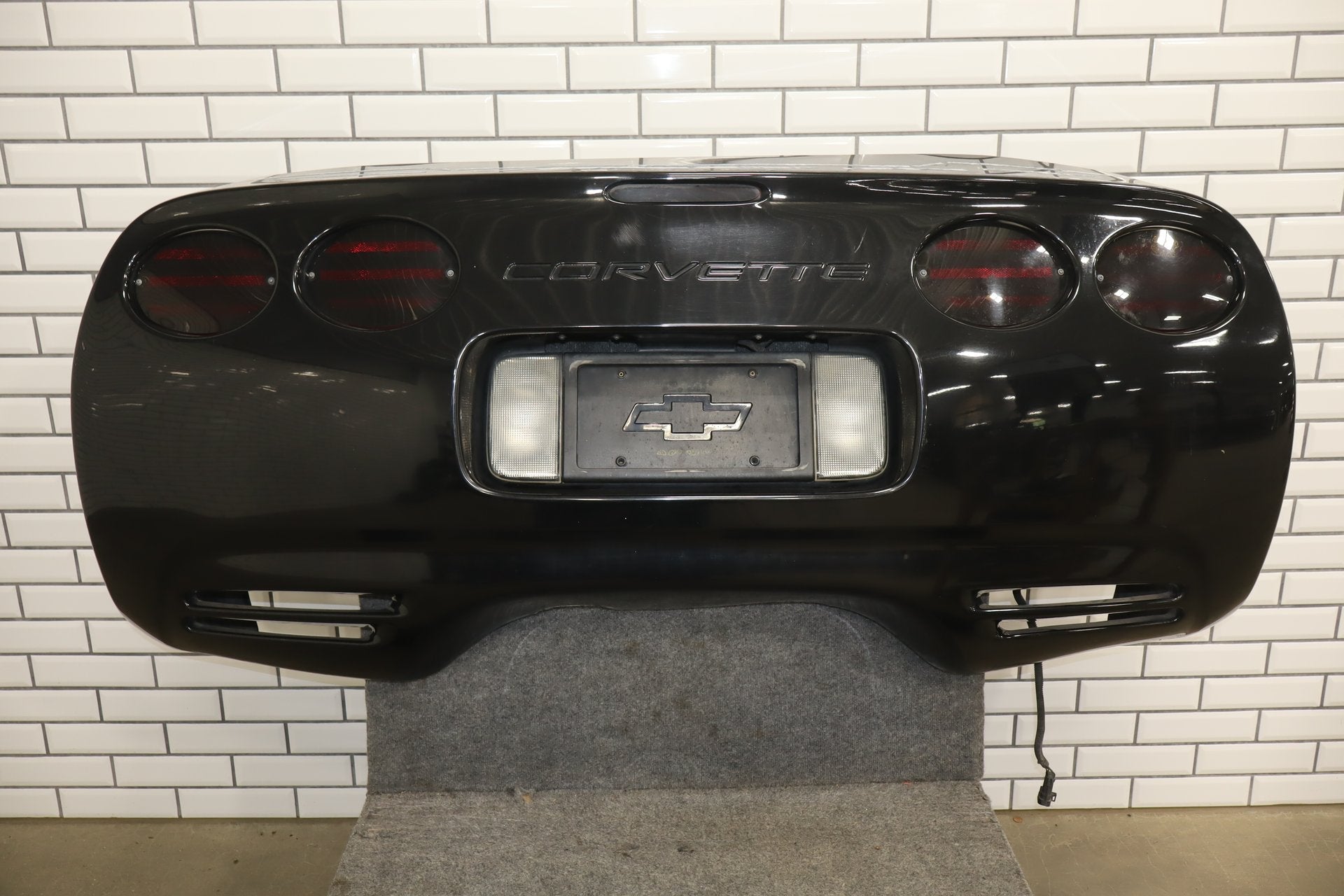 1997-2004 Chevrolet Corvette C5 Rear Bumper Black 41