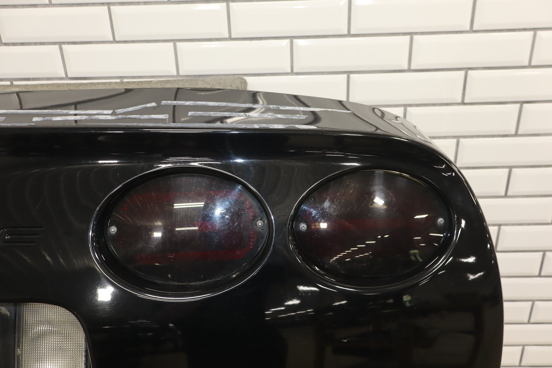 1997-2004 Chevrolet Corvette C5 Rear Bumper Black 41