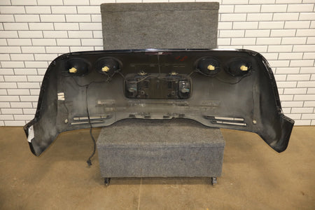 1997-2004 Chevrolet Corvette C5 Rear Bumper Black 41