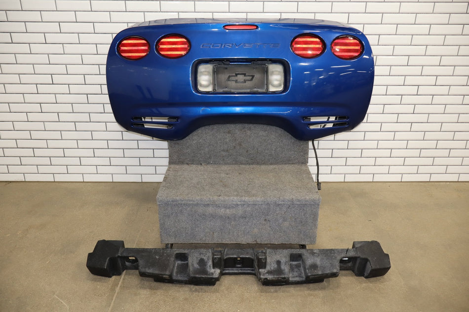 1997-2004 Chevrolet Corvette C5 Rear Bumper Electron Blue 21