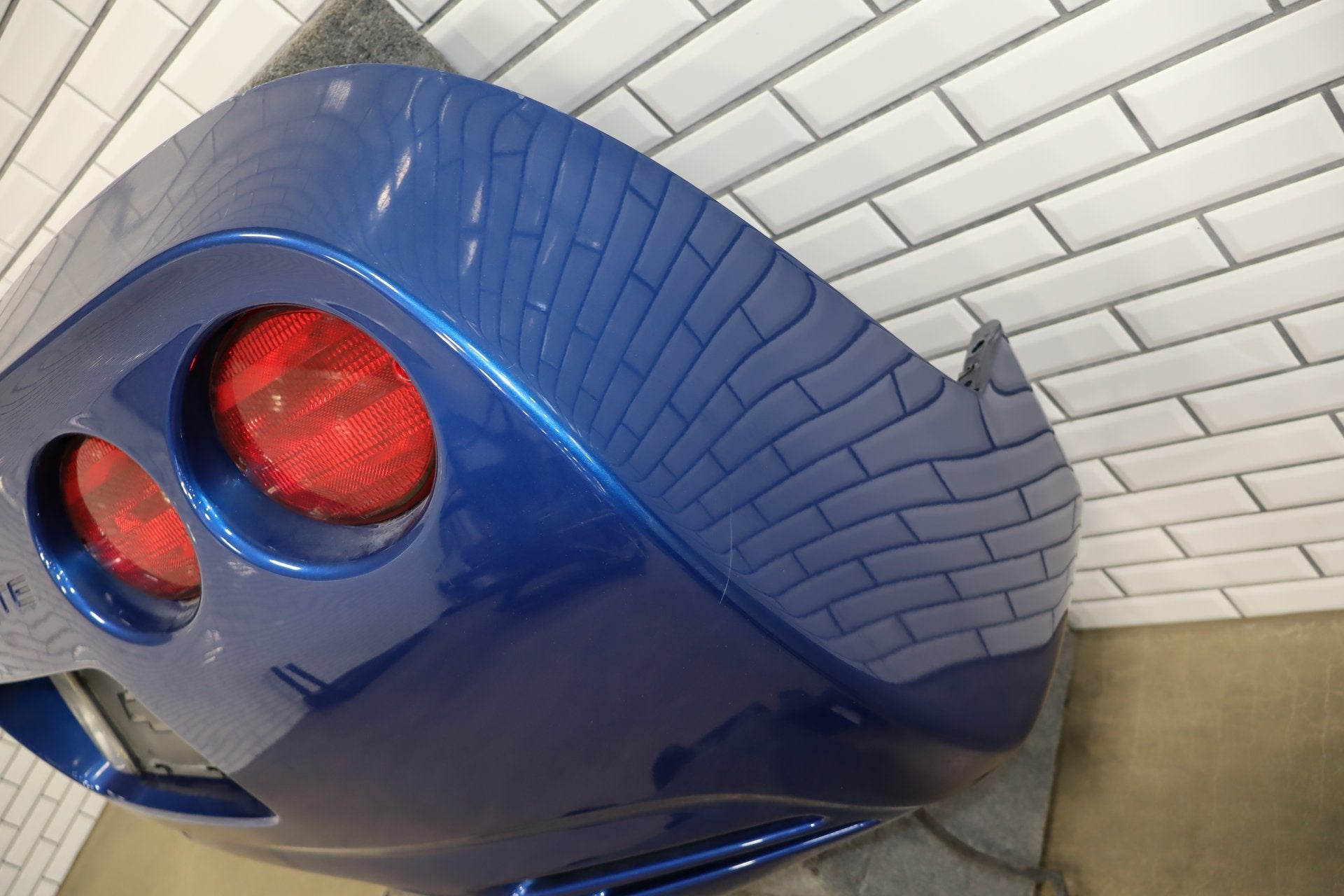 1997-2004 Chevrolet Corvette C5 Rear Bumper Electron Blue 21
