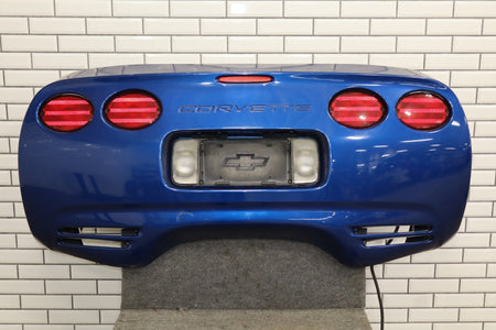 1997-2004 Chevrolet Corvette C5 Rear Bumper Electron Blue 21