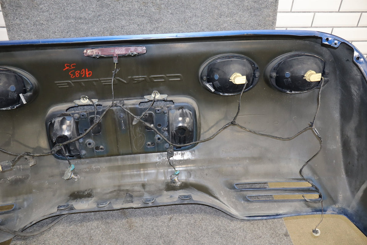 1997-2004 Chevrolet Corvette C5 Rear Bumper Electron Blue 21