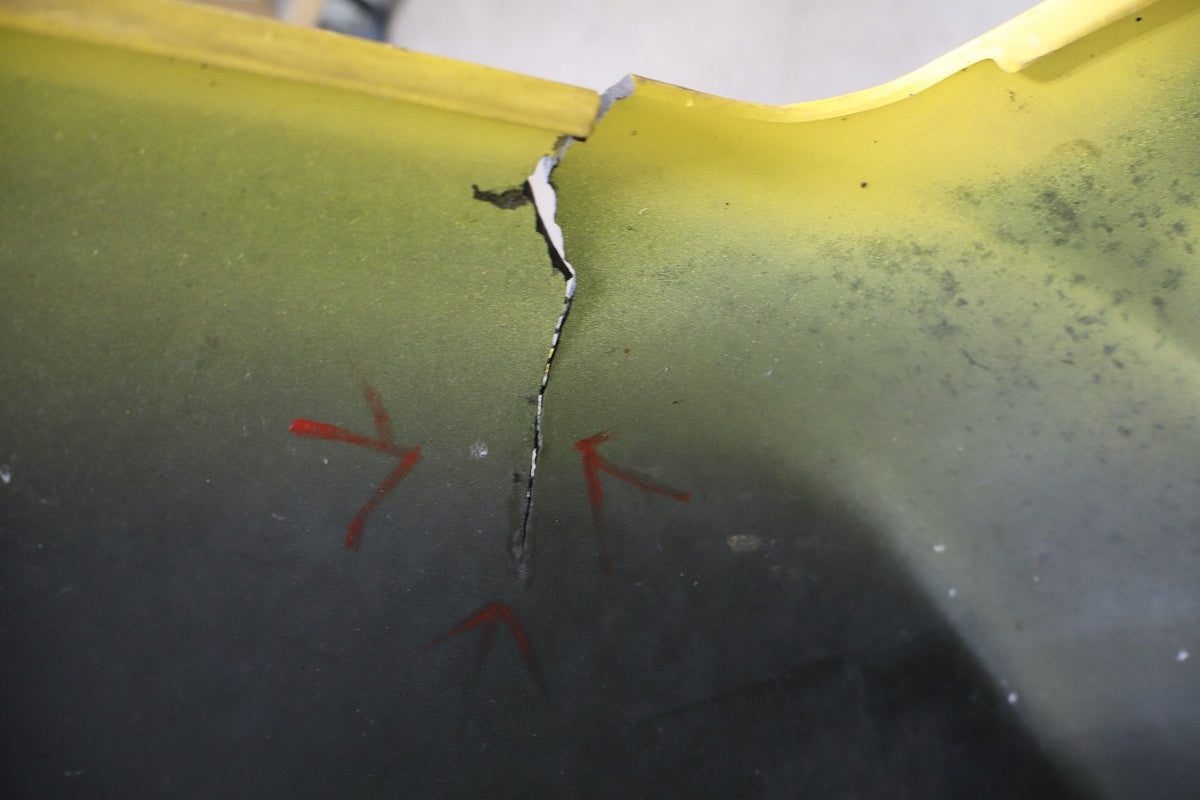 1997-2004 Chevrolet Corvette C5 Rear Bumper Millenium Yellow 79