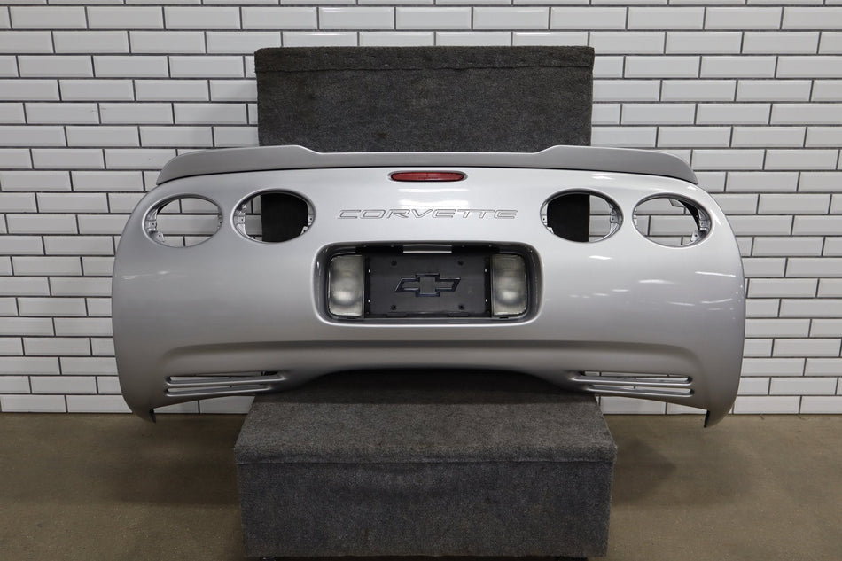 1997-2004 Chevrolet Corvette C5 Rear Bumper Sebring Silver 13