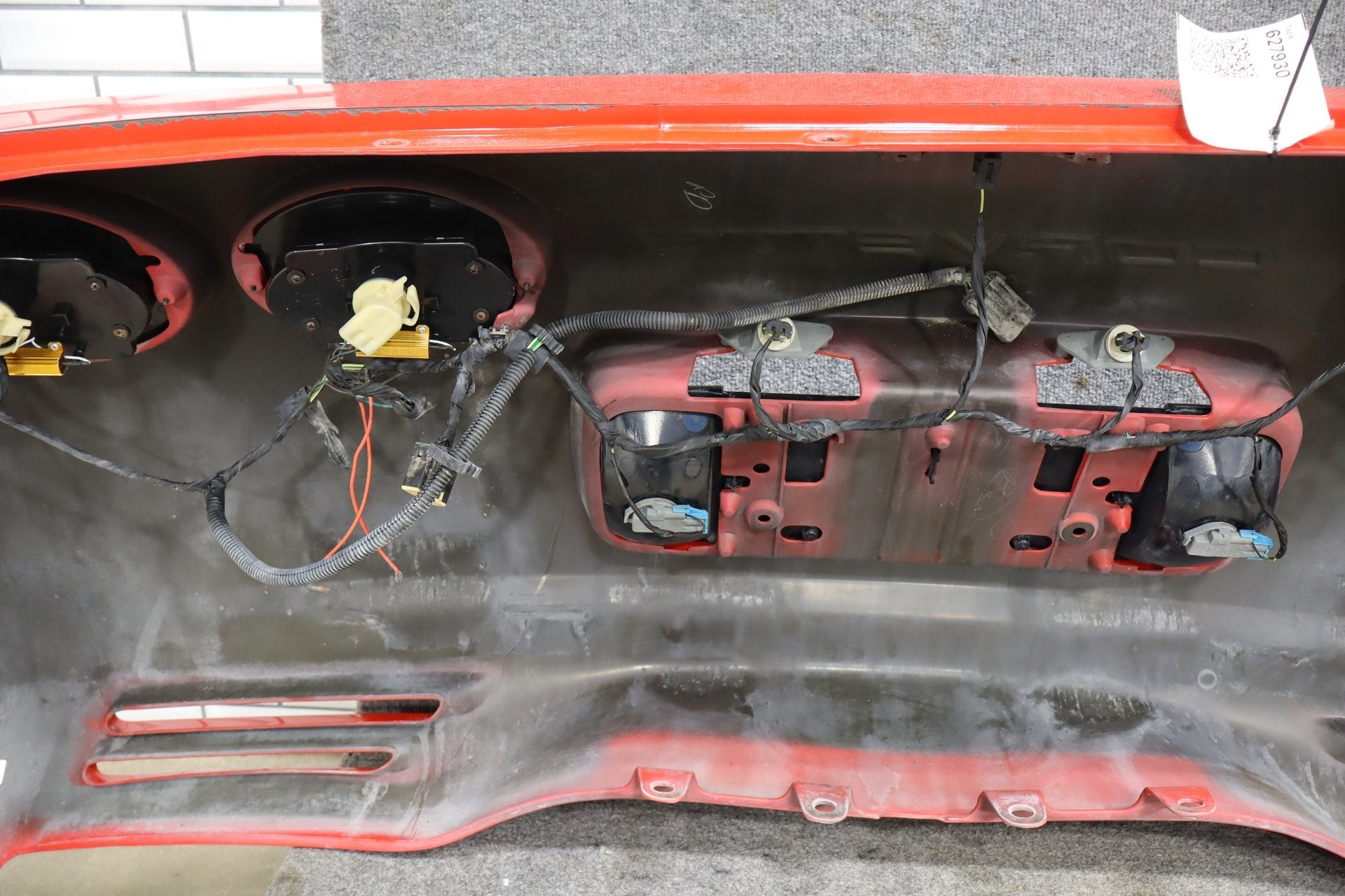 1997-2004 Chevrolet Corvette C5 Rear Bumper Torch Red 70