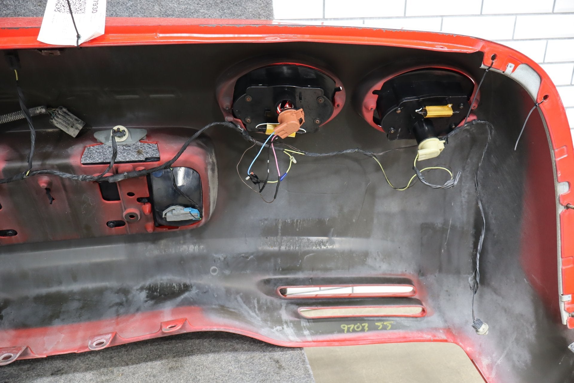 1997-2004 Chevrolet Corvette C5 Rear Bumper Torch Red 70