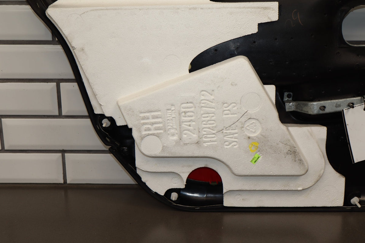 1997-2004 Chevrolet Corvette C5 RH Door Panel Black (Armrest Damaged)