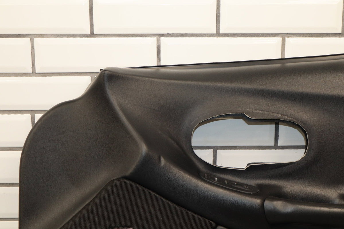 1997-2004 Chevrolet Corvette C5 RH Door Panel Black (Armrest Damaged)