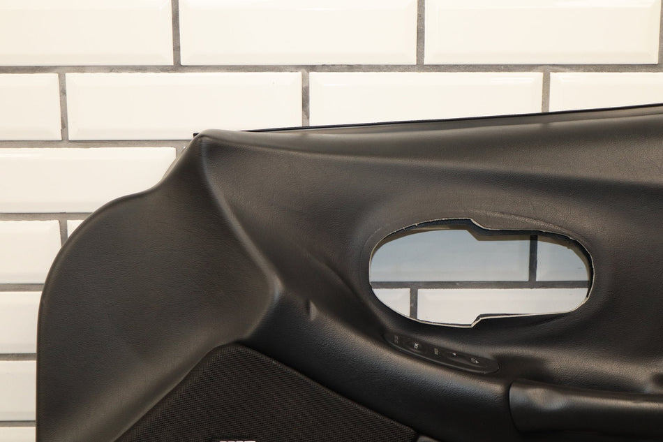 1997-2004 Chevrolet Corvette C5 RH Door Panel Black (Armrest Damaged)