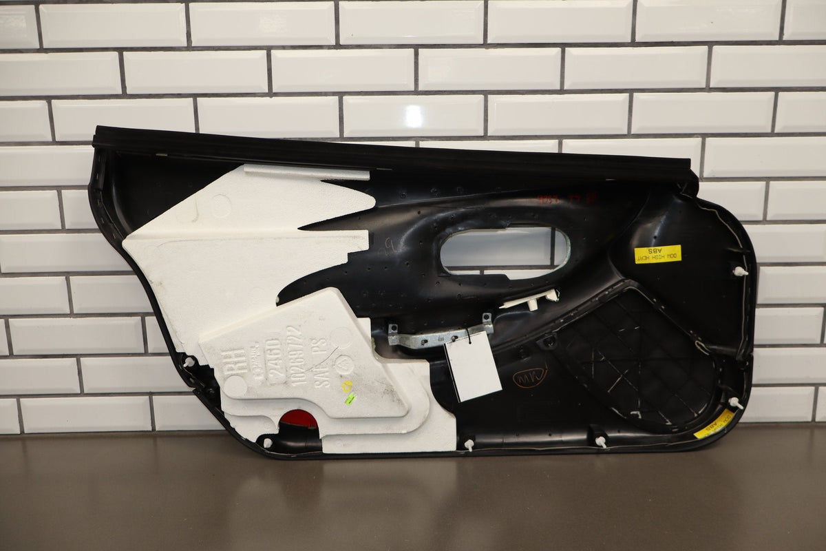 1997-2004 Chevrolet Corvette C5 RH Door Panel Black (Armrest Damaged)