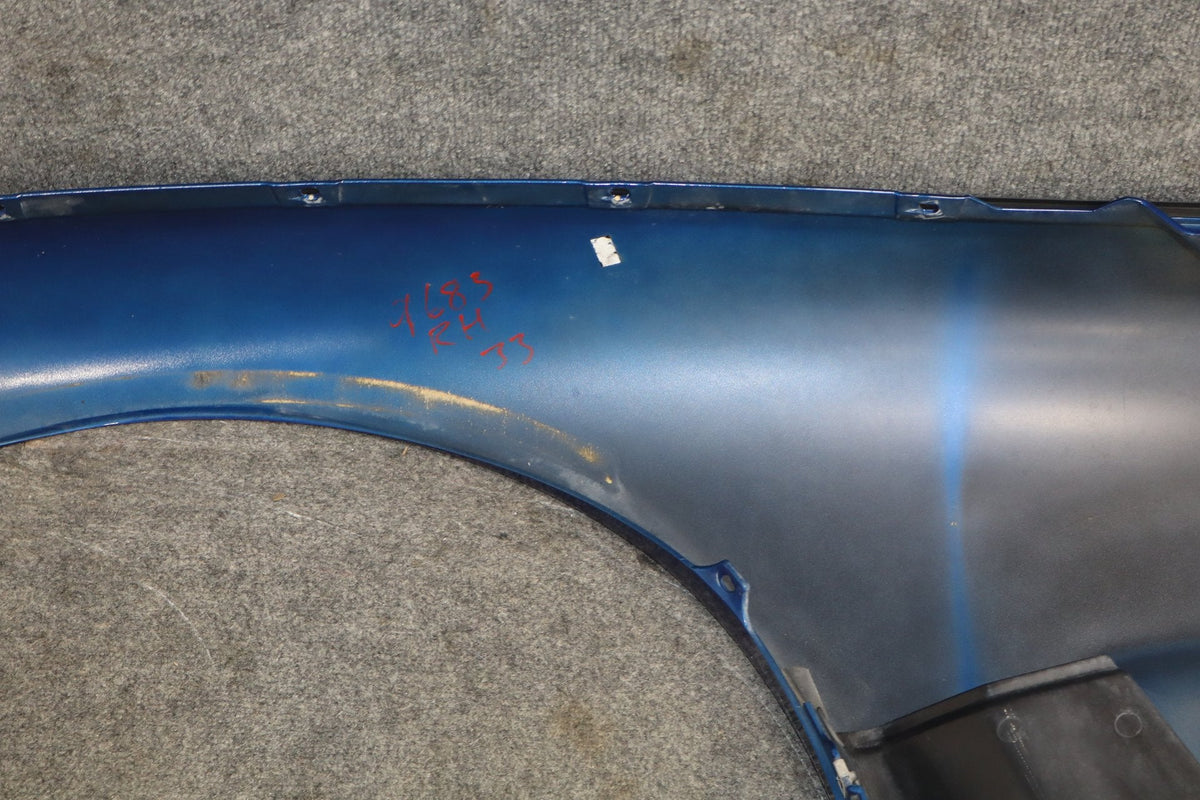 1997-2004 Chevrolet Corvette C5 Right Fender Electron Blue 21