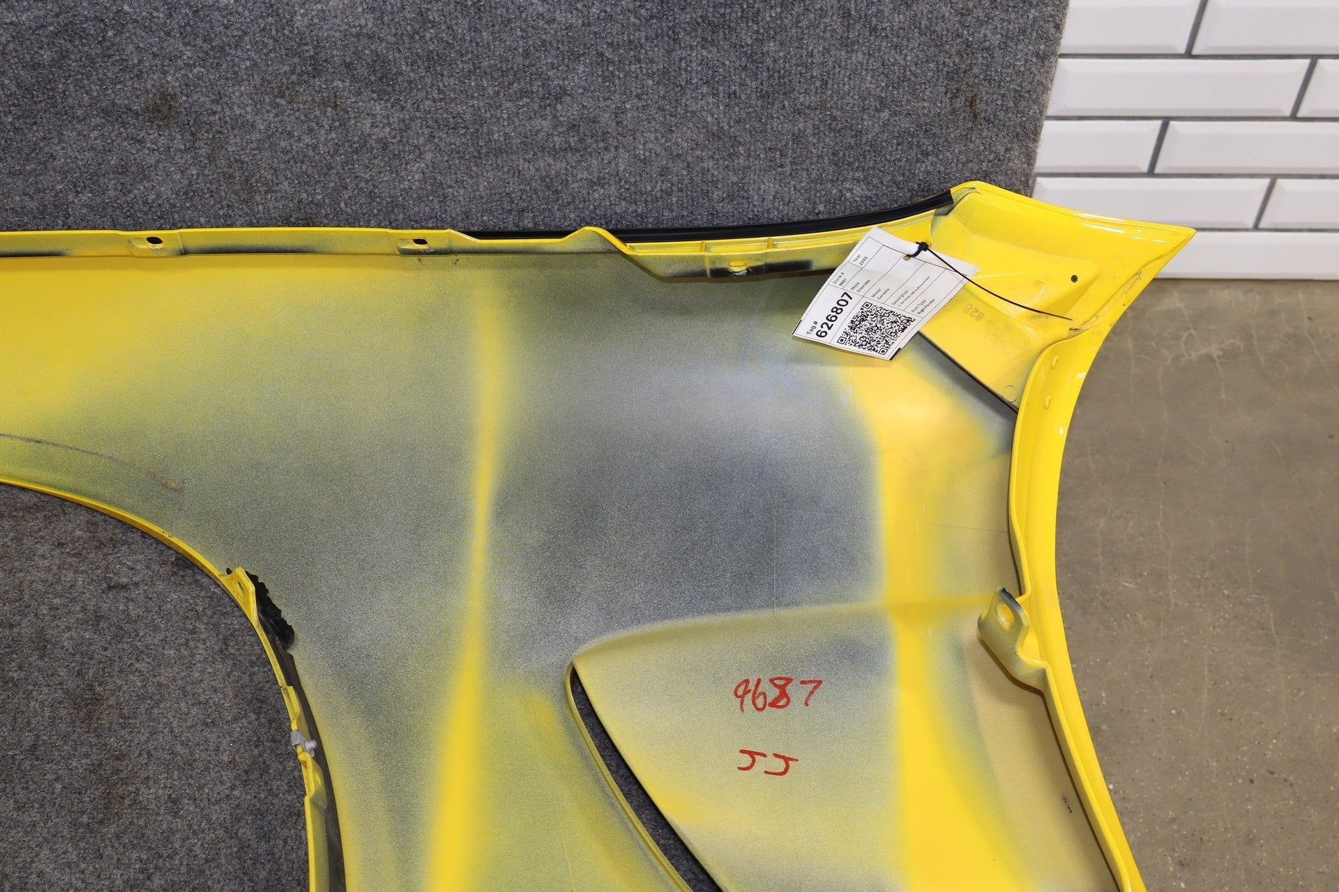 1997-2004 Chevrolet Corvette C5 Right Fender Millenium Yellow 79