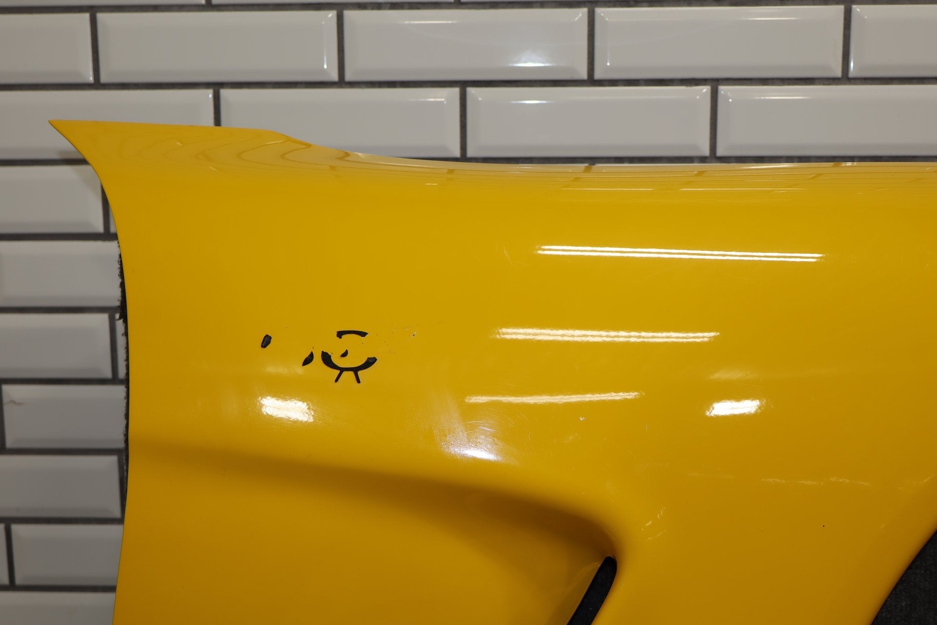 1997-2004 Chevrolet Corvette C5 Right Fender Millenium Yellow 79