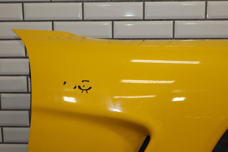 1997-2004 Chevrolet Corvette C5 Right Fender Millenium Yellow 79