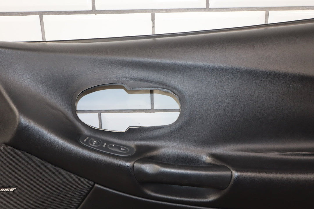 1997 - 2004 Chevrolet Corvette C5 Right Front Door Trim Panel Black
