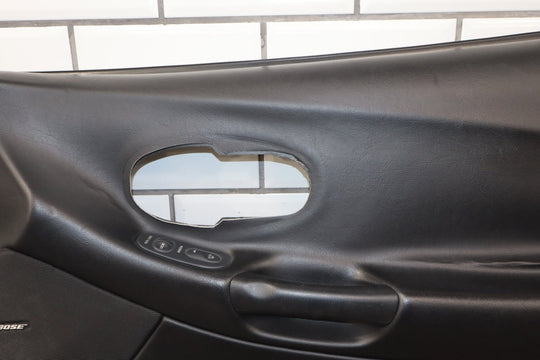1997 - 2004 Chevrolet Corvette C5 Right Front Door Trim Panel Black