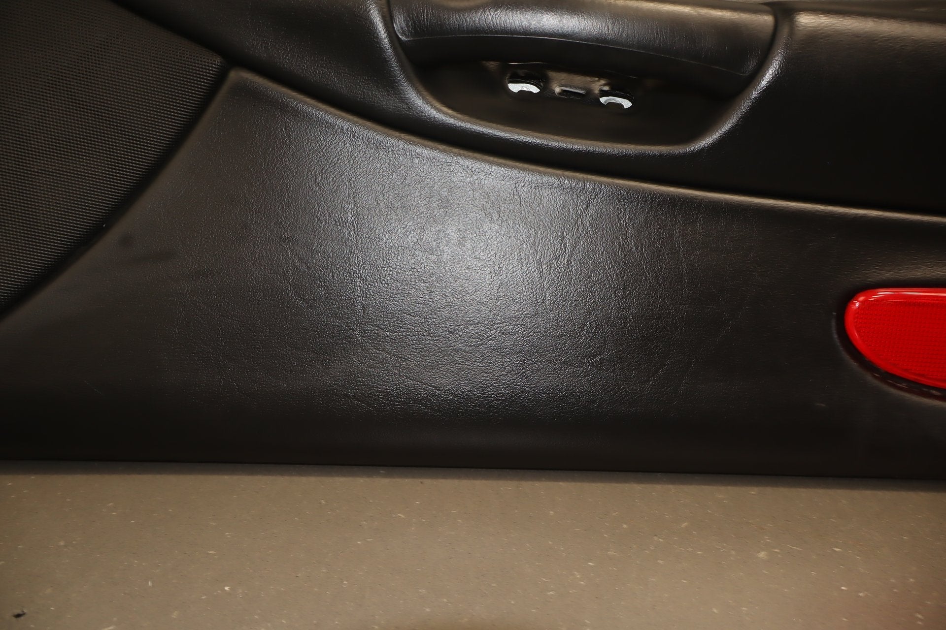 1997-2004 Chevrolet Corvette C5 Right Front Door Trim Panel Black