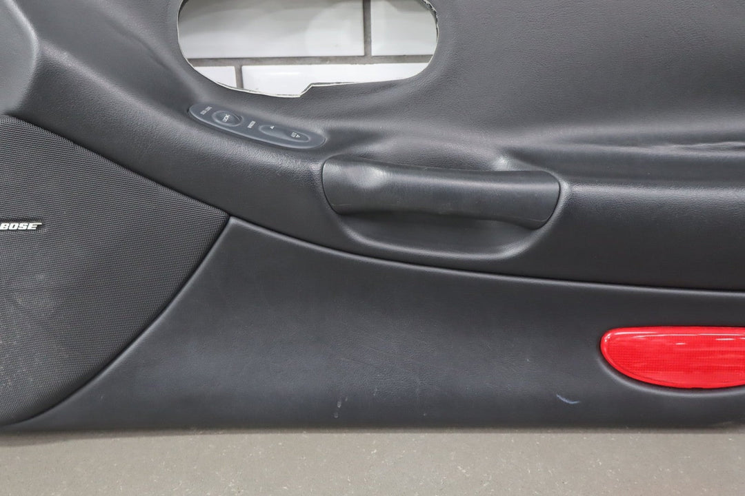 1997 - 2004 Chevrolet Corvette C5 Right Front Door Trim Panel Black