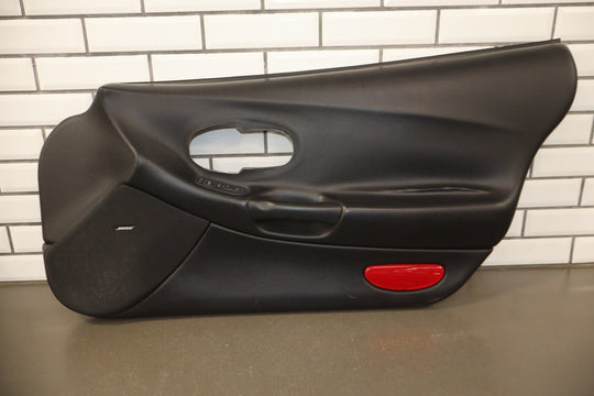 1997 - 2004 Chevrolet Corvette C5 Right Front Door Trim Panel Black