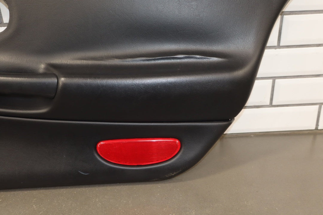 1997 - 2004 Chevrolet Corvette C5 Right Front Door Trim Panel Black