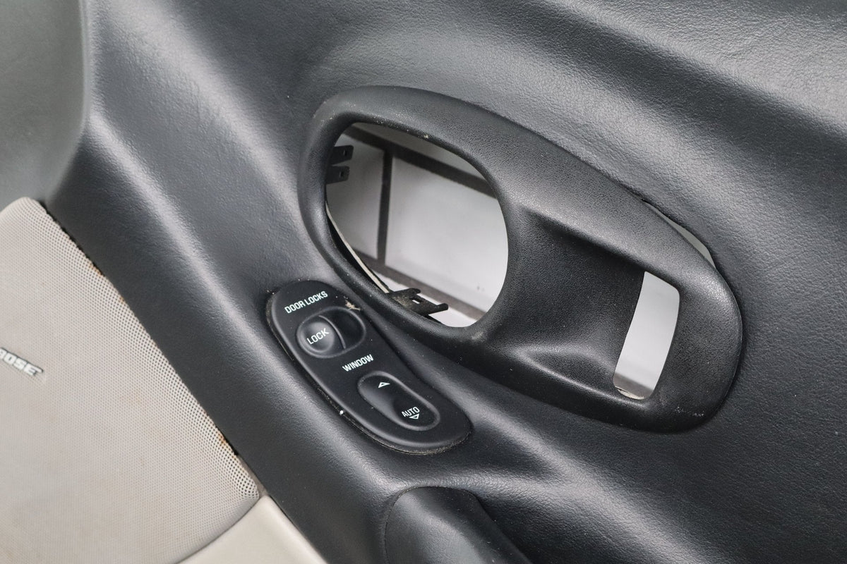 1997-2004 Chevrolet Corvette C5 Right Front Door Trim Panel Light Grey