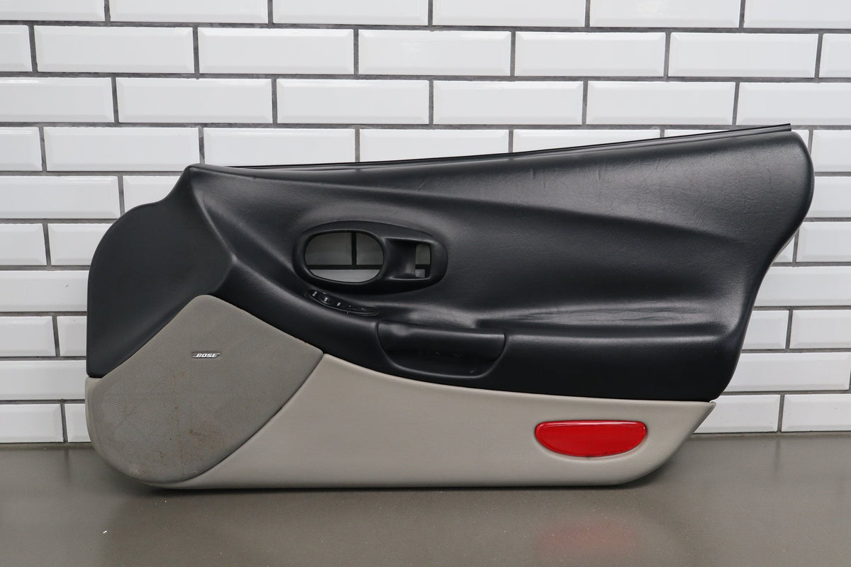 1997-2004 Chevrolet Corvette C5 Right Front Door Trim Panel Light Grey