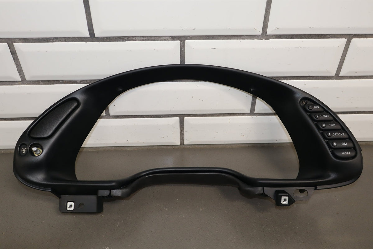 1997-2004 Chevrolet Corvette C5 Speedometer Bezel- No HUD